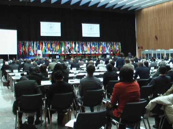 The ACP-EU conference hall