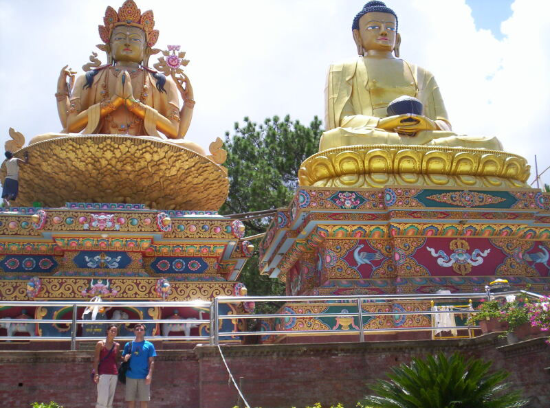 Entrance to Swayambhunath