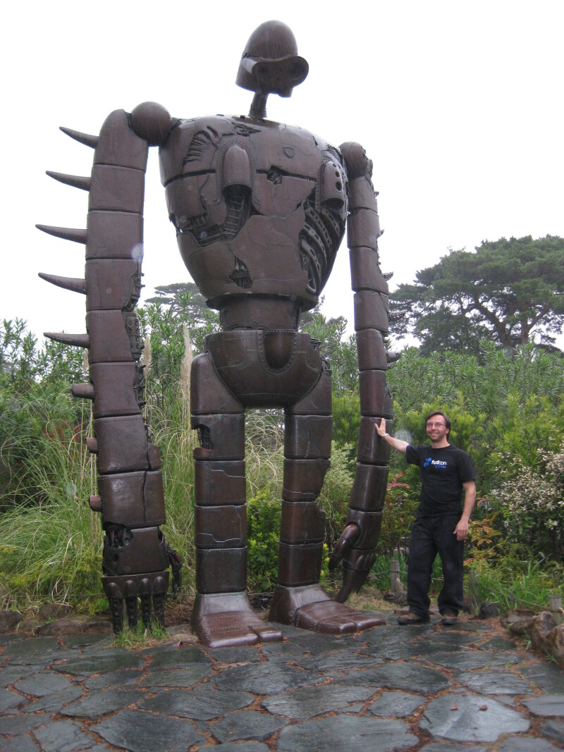 Robot from the ancient city of Laputa