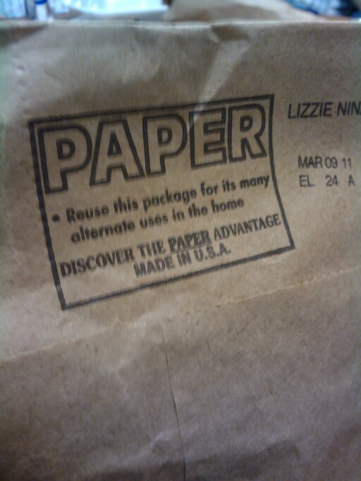 usa paper bag
