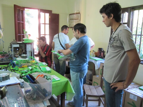 CATS, Fernando's XO repair lab in Caacupe