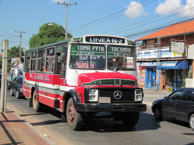 the bus I take to get to work